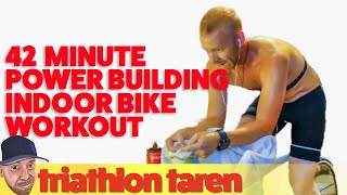 42-Minute Power Building Indoor Bike Trainer Workout