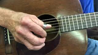 Sweet Georgia Brown played on a vintage 1948 Martin 00-17