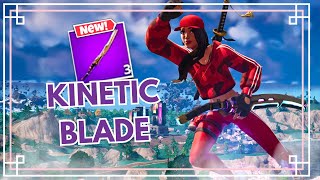 The *NEW* Kinetic Blade In Fortnite Is Insane!