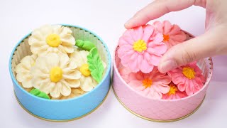 【パリパリ北海道ASMR】お花のぼうろ　Flower Cookies Eating Sounds No Talking【咀嚼音】