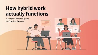 How Hybrid Work Actually Functions - A Simple Animated Guide by Explainer Express
