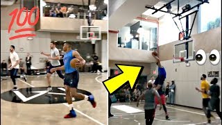 Russell Westbrook Vs. Hoodie Melo, James Harden & Chris Paul In Pick Up Game In NEW YORK CITY