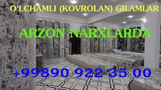 O'lchamli kovrolan GILAMLAR #gilamlar #arzon #gilam #uzbekona #ковры #ковры #ковёр #optom