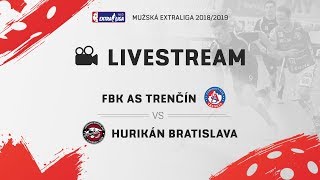 ASTV LIVE | FBK AS Trenčín - IClinic VŠK PdF UK Hurikán Bratislava | 4. kolo Florbalovej extraligy