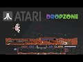 DROPZONE 🕹 ATARI XL / XE Gameplay Playthrough Retro HD