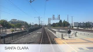 Caltrain Cab Car Ride On Limited #511 From San Jose Diridon To San Francisco On August 9, 2024