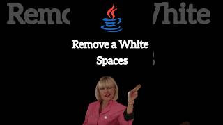 Remove 🚫😮 white spaces in java String #tutorial #beginners #java #programming #english #shorts