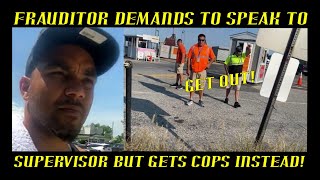 Frauditor Demands to Speak With Supervisor but Gets Cops Instead: HAHA!