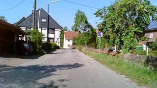 Landhausen/Hemer Fahrt von der Landhauser Straße durch die Dorfstraße 04.09.2013