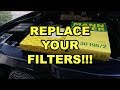 Mercedes-Benz ML320 Air Intake and Cabin Filter Replacement (W163)