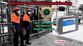 REVIEW AND TEST COMMISIONING SYSTEM GAS DETECTOR SEARCHING OPTIMA PLUS  #project #fire #promo