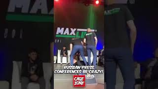 Russian Press Conferences Be Crazy!