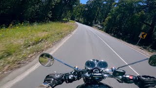 Triumph Bonneville T120 POV - Marysville to Reefton (Part 1)