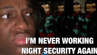 I'M WORKING NIGHT SECURITY ALONE... AT NIGHT & IT'S CREEPING ME OUT | NIGHT SECURITY 夜間警備