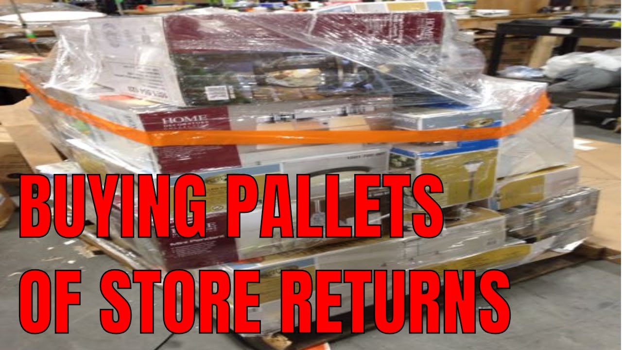 Buying Pallets Of Store Returns To Resell - YouTube