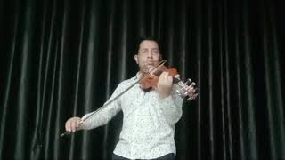 Neele Neele Ambar Par on violin by Devojit Goswami