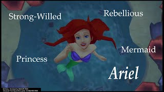 ARIEL [ALL CUTSCENES] | Kingdom Hearts Series THE MOVIE