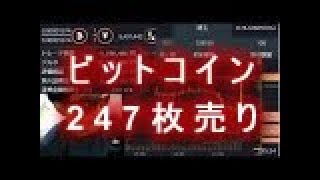 フリフリBTC247枚S　天国から地獄へ(400万含み益からまさかのロスカット())