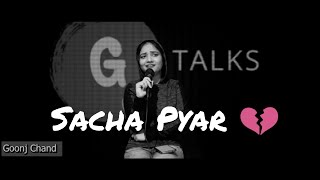 Sacha Pyar 💔 New Sad 😭 Poetry Whatsapp Status | Female Version | Goonj Chand | avish status