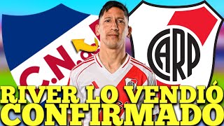 🚨💣¡BOMBAZO! ¡RIVER PLATE LO VENDIÓ! ¡NADIE LO CREYÓ! NOTICIAS DE RIVER PLATE HOY