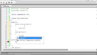 C++ Tutorial 14 - Using Variables in Classes