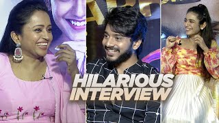 Anchor Suma Interviews Teja Sajja and Priya Prakash Varrier About Ishq Movie | Super Fun