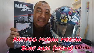 Antifog MURAH buat Arai ( vas-v )  150 Ribu ajaaa