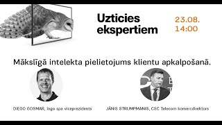 Mākslīgā intelekta pielietojums klientu apkalpošanā