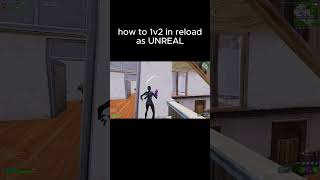 How to 1v2 In Fortnite Unreal Rank  #fortnite #fortnitesong #fortniteclips