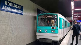 Metro 10 Boulogne