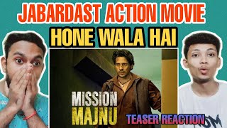 Mission Majnu Teaser REACTION | Sidharth Malhotra | Rashmika Mandanna