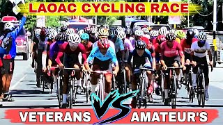 RONDA PILIPINAS VETERANS MOVE VS MGA AMATEUR RIDERS.LAOAC CYCLING RACE