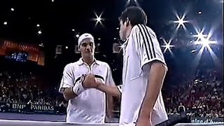 Roger Federer vs Tim Henman 2003 Paris QF Highlights