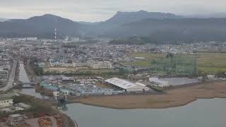 宮崎県延岡市方財漁港～延岡港～東海町空撮