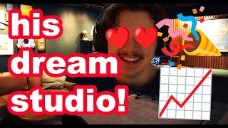 He built his own dream Studio! Finding my niche on Youtube #2