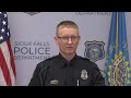 Sioux Falls Police briefing Tuesday, Jan. 18, 2022