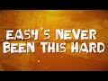 Citizen Soldier - Easy's Never Been This Hard (Official Lyric Video)