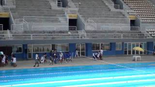 Desfile dos Atletas no Parque Aquático Maria Lenk