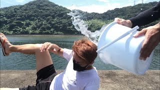 【検証動画】熱湯が実は冷たい水だったらガルZOUは熱いと嘘をつくのか！お仕置きします