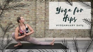 DAY 5: YOGA FOR HIPS | Yoganuary Yoga Challenge | CAT MEFFAN