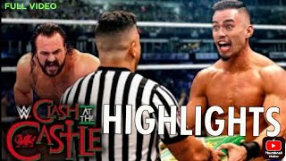 WWE Clash At The Castle 3rd September 2022 Highlights | Clash at the castle 9/3/2022 Highlights