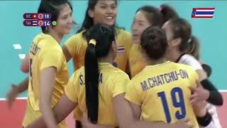 วอลเลย์บอลหญิงซีเกมส์ 2019 รอบชิงชนะเลิศ ไทย vs เวียดนาม [set 3]