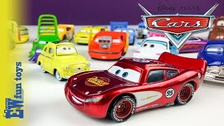 Disney Pixar Cars Diecast Toys Part 1 Mattel with Mcqueen Mater Guido Luige New カーズ 2015