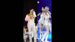 CHIQUITA'S brother copper effortlessly hitting #AHYEON 'S drip high note #babymonster #drip #kpop