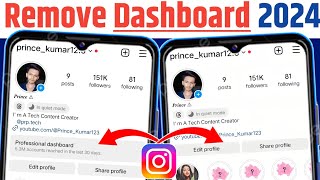 Remove Professional Dashboard | Instagram Par Professional Dashboard Kaise Hataye (2024)