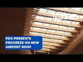 PDX presents progress on new airport roof