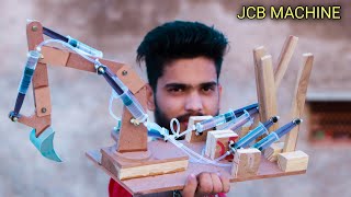 JCB Machine || How to make mini JCB Machine at home || MR. DHARONIYA