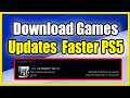 How to Download Games & Updates Faster on PS5 (Best Tutorial)