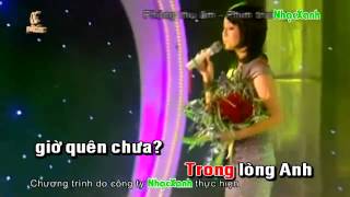 Karaoke] Mưa Đã Tạnh   Nhật Kim Anh (Full)