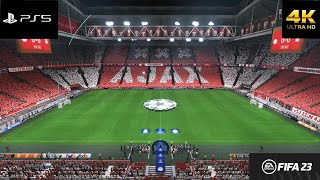 FIFA 23 - Ajax vs Liverpool - UEFA Champions League 22/23 Group Stage PS5 Gameplay | 4K